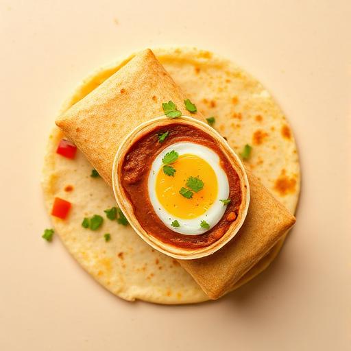 Egg Kebab Roll