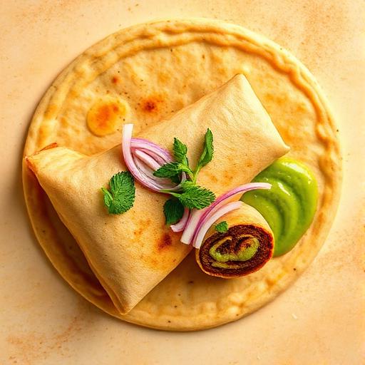 Soya Chaap Roll